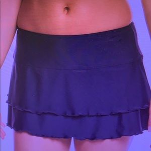 Sporti Solid Cover Up Swim Skirt